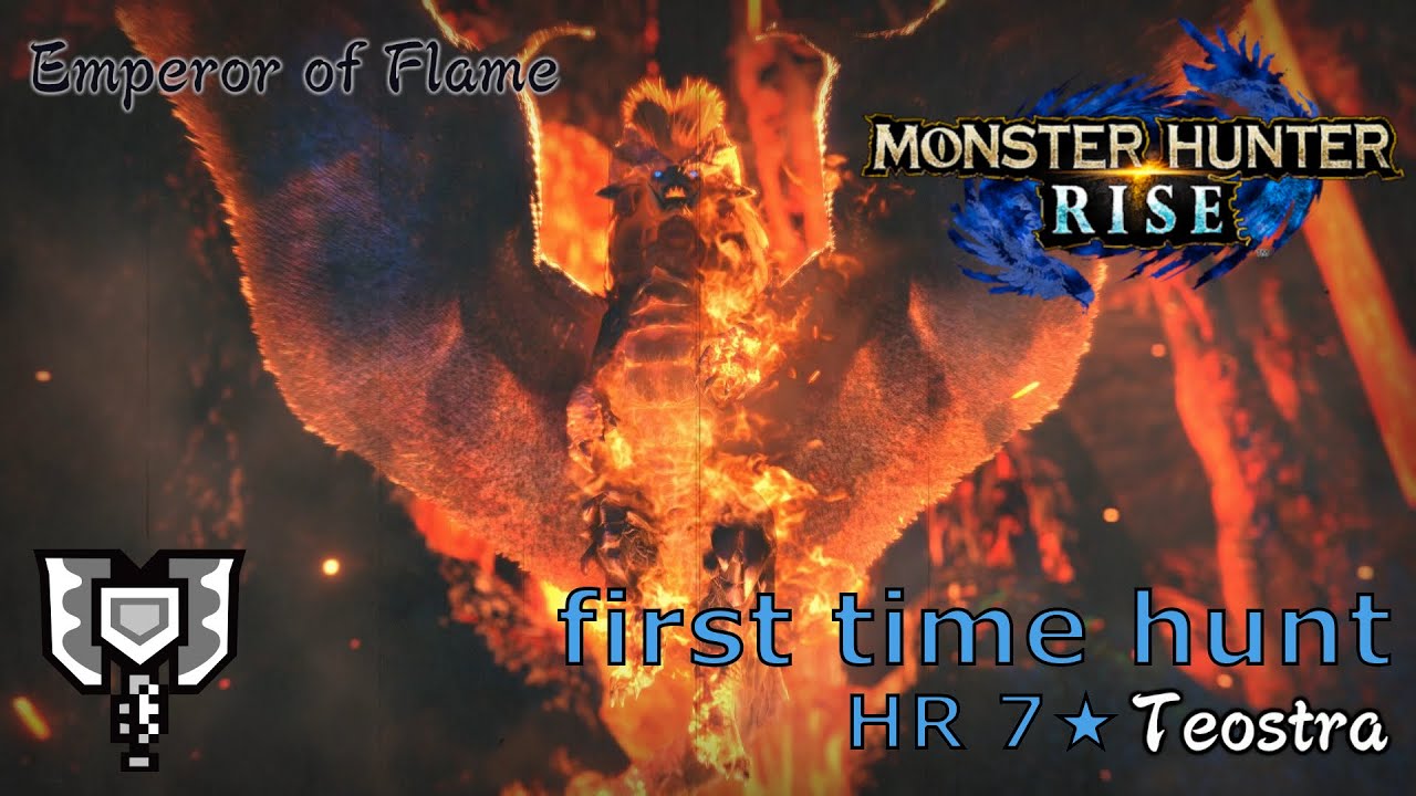 mhrise charge blade HR 7★ teostra