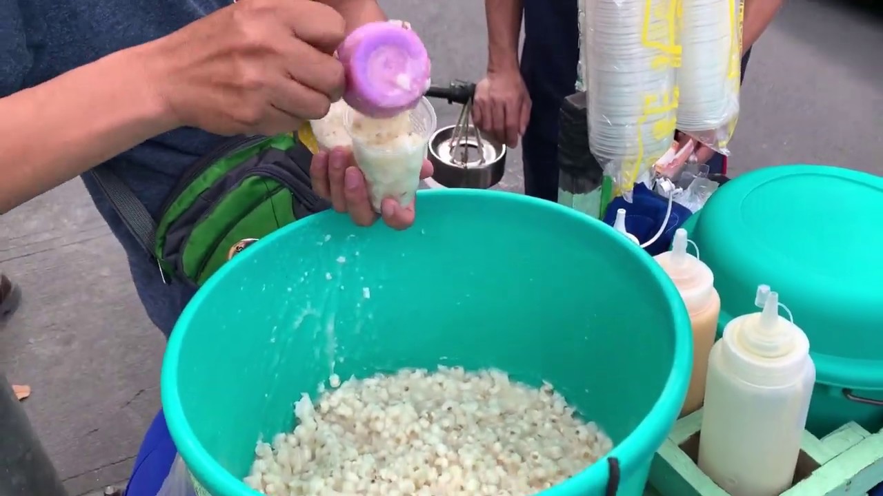 Binatog ( Boiled White Corn Kernels ) | Philippines