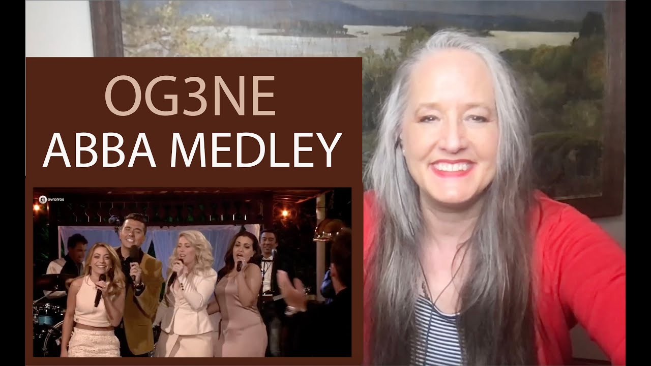 Voice Teacher Reaction to OG3NE - ABBA Medley | Beste Zangers 2016