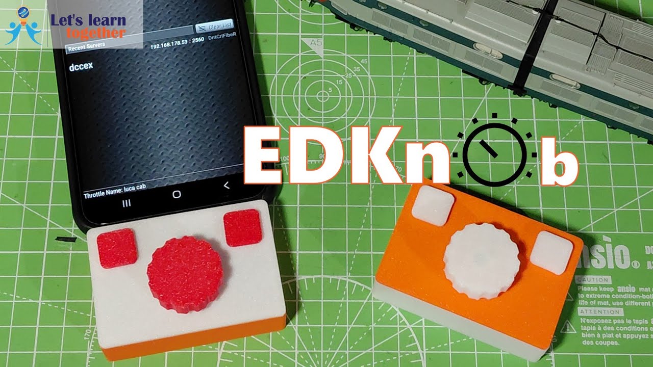 EDKnob — физический контроллер для EngineDriver.