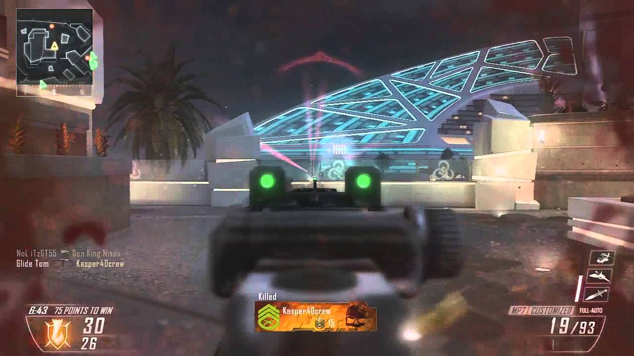 Black Ops 2 - Multiplayer Gameplay - Team Deathmatch - Plaza Map