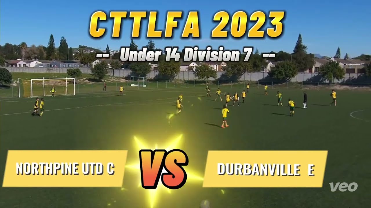 CTTLFA 2023 Under 14 Division 7 league match: Northpine United C vs Durbanville E
