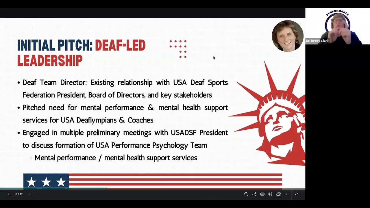 GLOBETalk: Breaking Barriers and Making History: Mental Performance Services at the 2025 Deaflympics