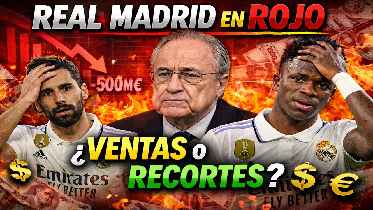🚨Real Madrid en crisis financiera: la deuda y la masa salarial aprietan al club blanco