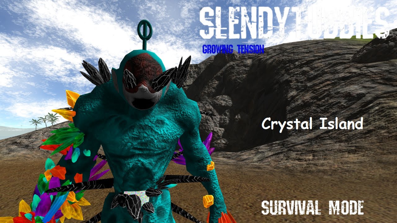 Slendytubbies: Growing Tension - Survival Mode | Crystal Island [Impossible Difficulty]