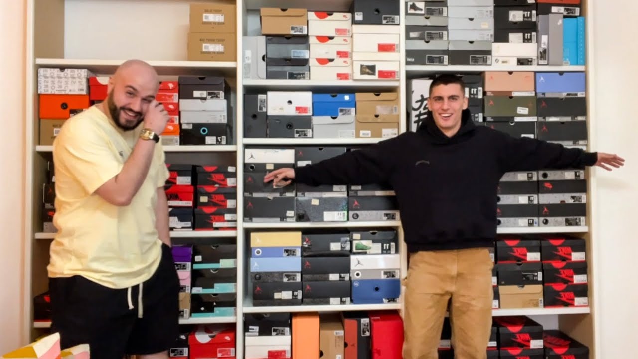 Una SNEAKER COLLECTION da oltre 250 SCARPE!
