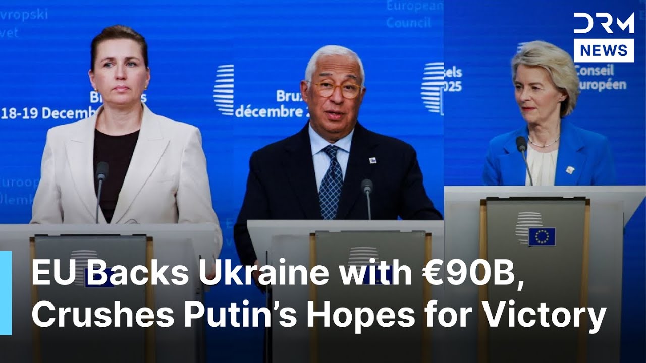 FULL PRESSER: EU Approves &euro;90 Billion Ukraine Funding Plan to Strengthen Kyiv | AC1B