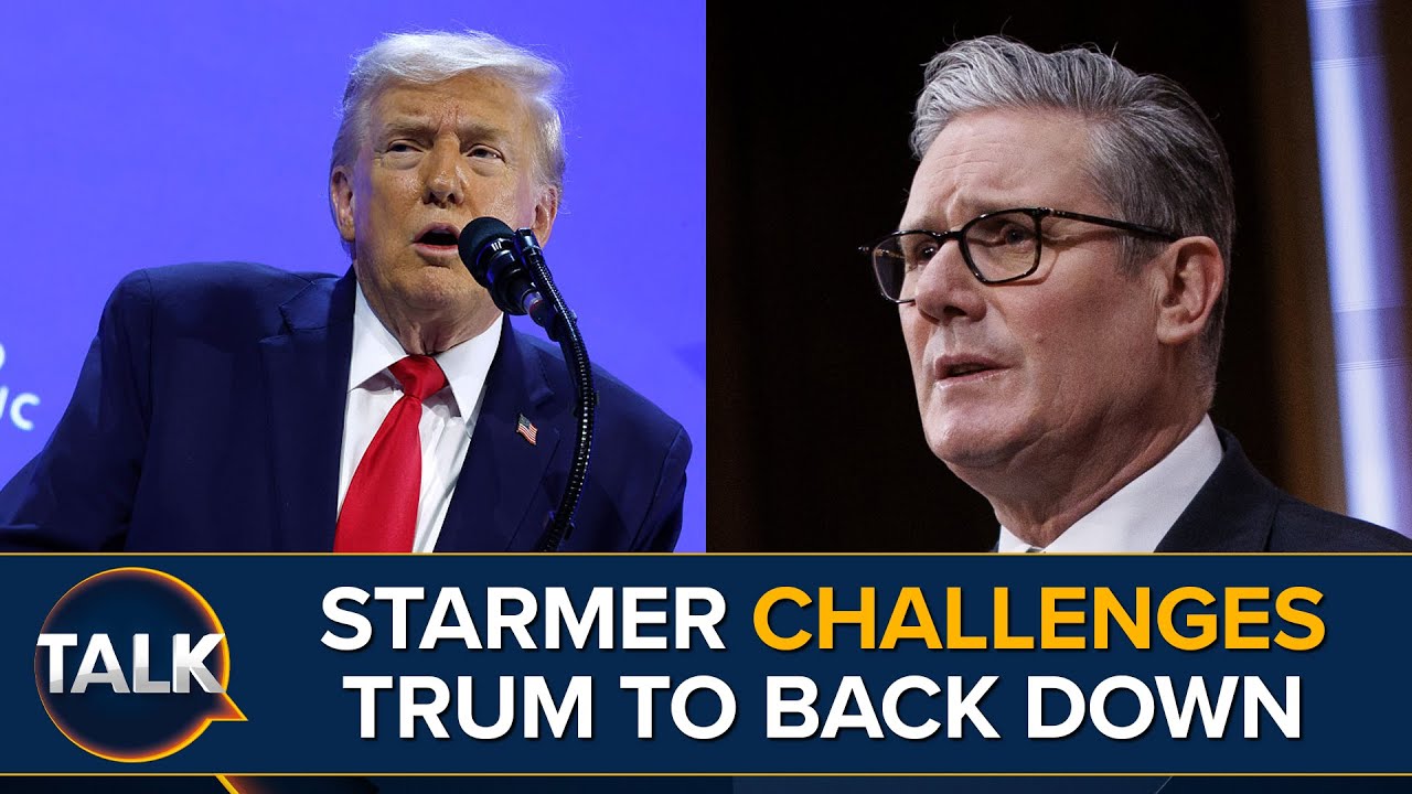 Donald Trump Doubles Down On Greenland Threat But Rules Out Using Force | Starmer Refuses To Yield
