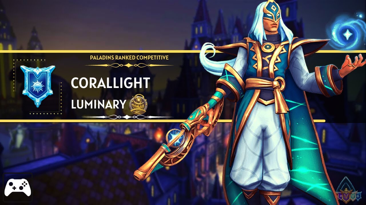 218K+ Heals, How Good Is Solo Luminary Jenos ? CoralLight (Diamond) Paladins Ranked Competitive