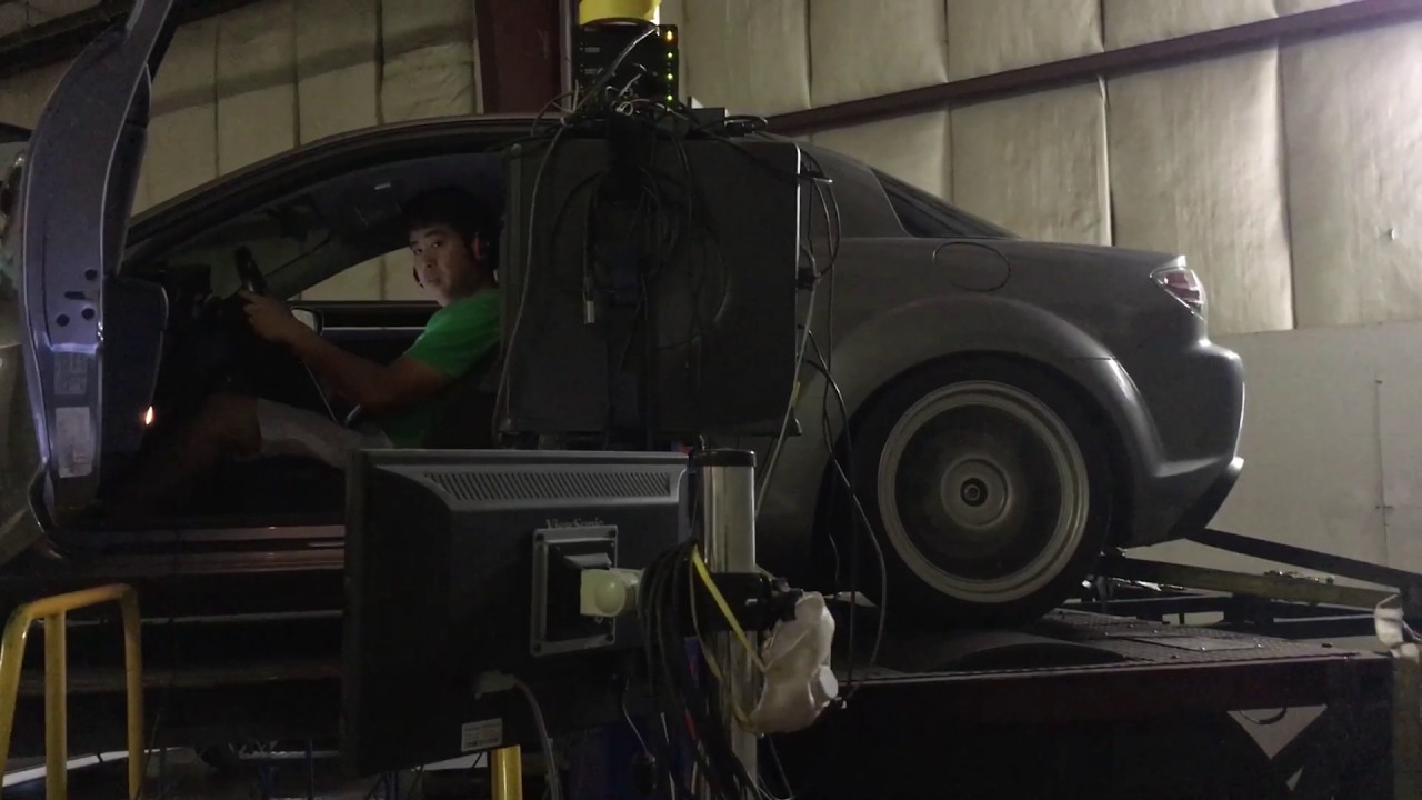 LS2 Swapped RX8 dyno
