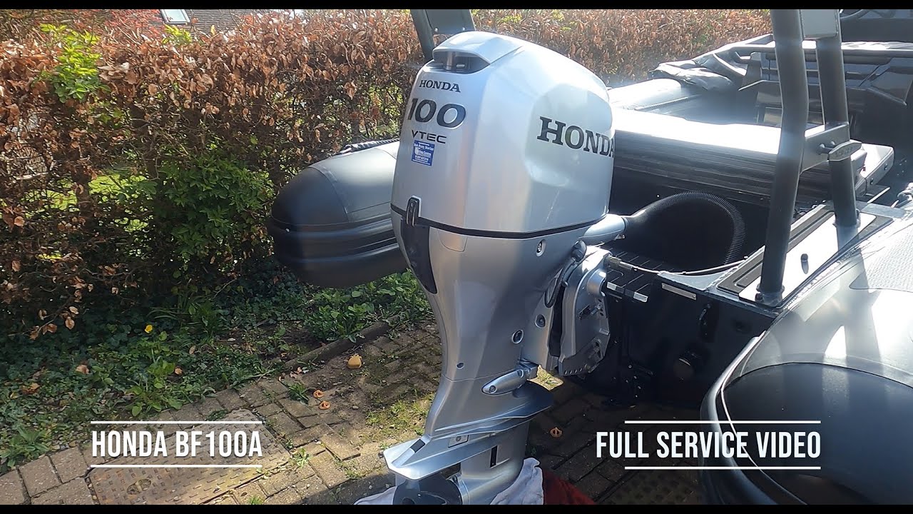 Honda Outboard BF 75 / 80 / 90 / 100 - How To Service Everything, Full Long Format Video