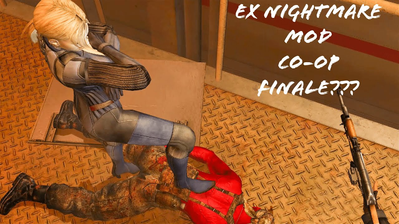RE5 MODDED EXTREME NIGHTMARE CO-OP MOD! LADY HUNK+ ALL JILLS and EXCELLA #9 (Finale?)