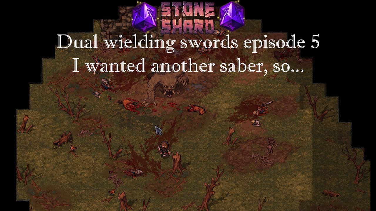 Stoneshard Permadeath Dual wielding swords Episode 5, I wanted another saber, so...