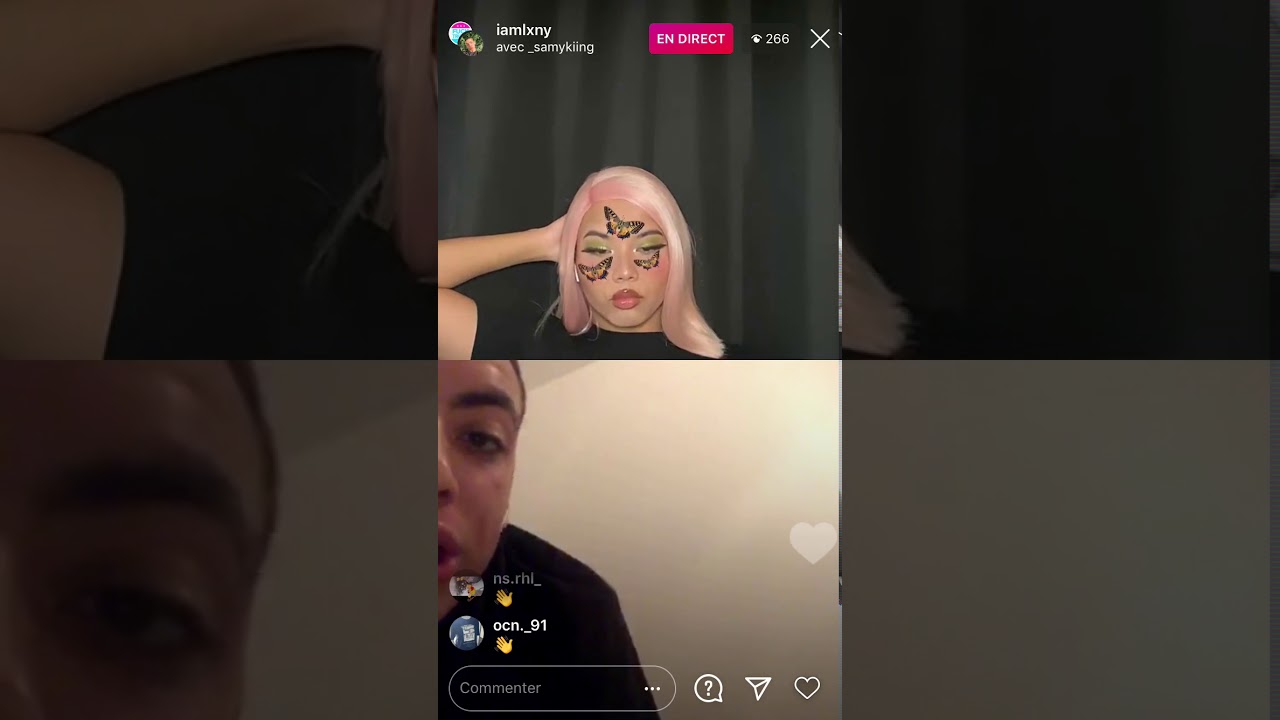 Iamlxny & _Samykiing live, le viole a _Samykiing!😱🔥