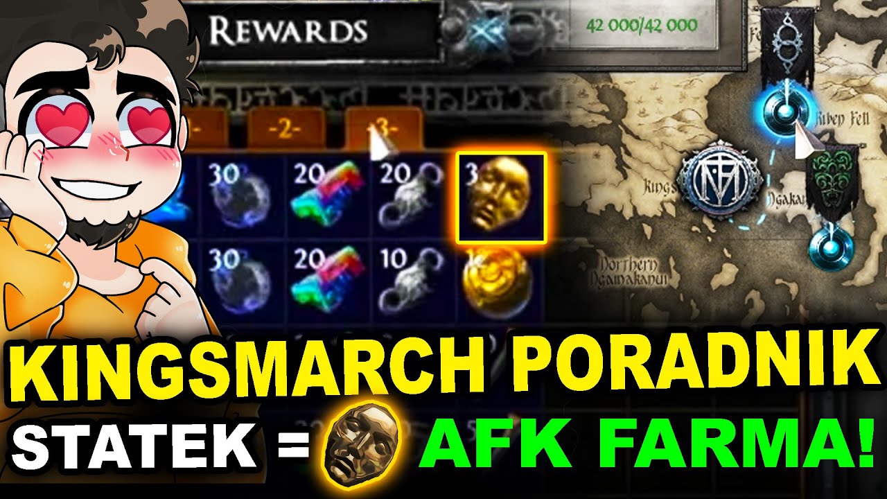 KINGSMARCH - EACH SHIP equals 1 DIVINE ORB | Complete farming GUIDE for NEWBIE ONLY