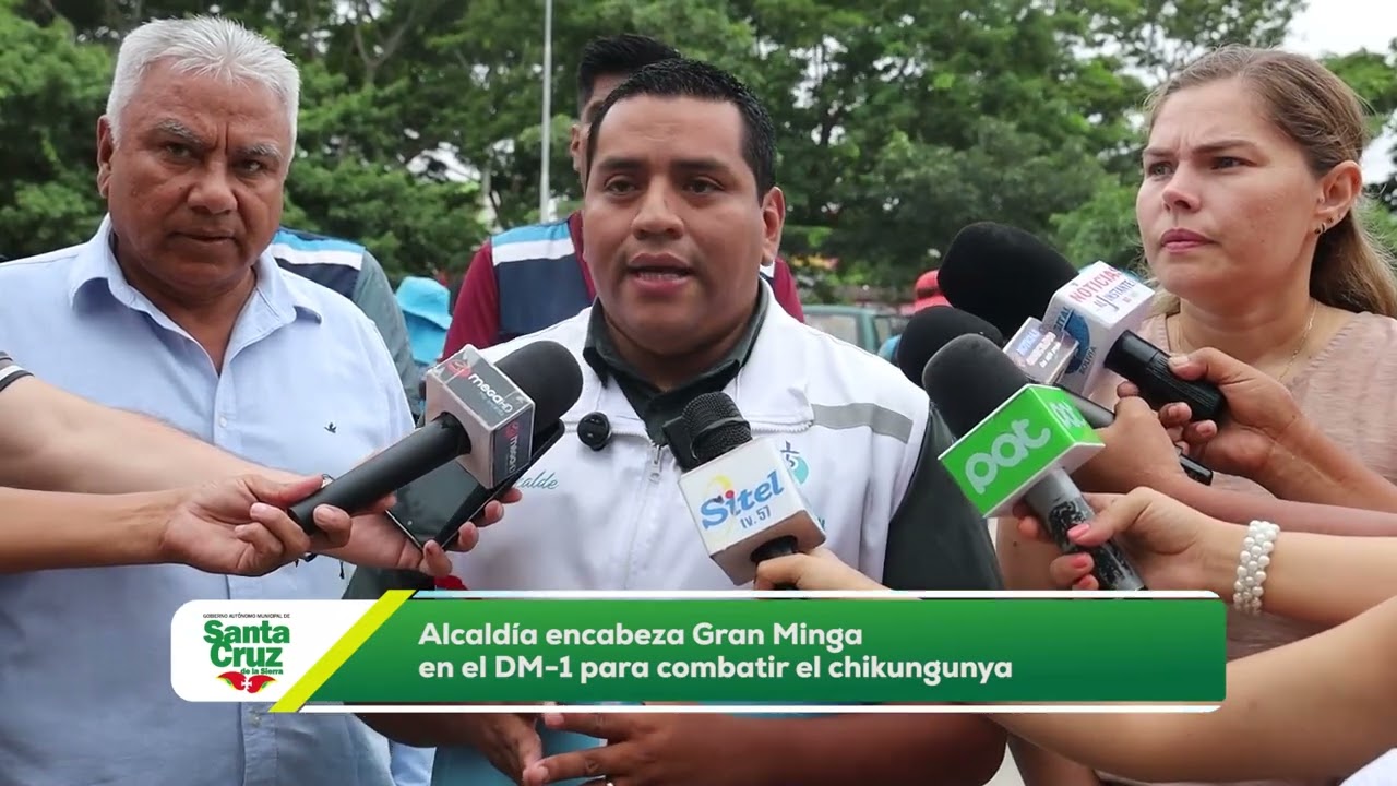 Alcaldía encabeza Gran Minga en el DM-1 para combatir el chikungunya