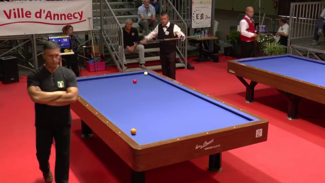 PRO AM ANNECY (FRANCE) .....billard 3 bandes