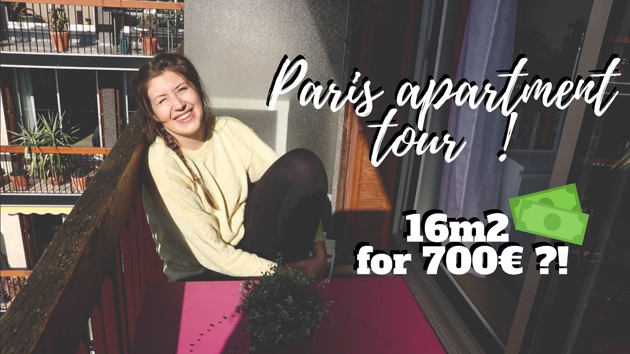 WHAT MY 700€ PARIS STUDIO LOOKS LIKE | Paris apartment tour 2021