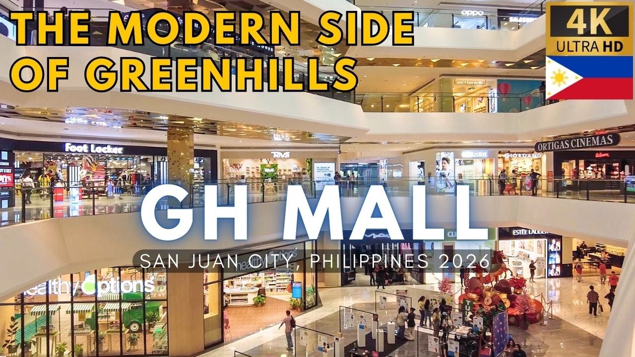 GH MALL - The Newest Luxury Mall of GREENHILLS [4K] Manila Philippines - March 2026 Update