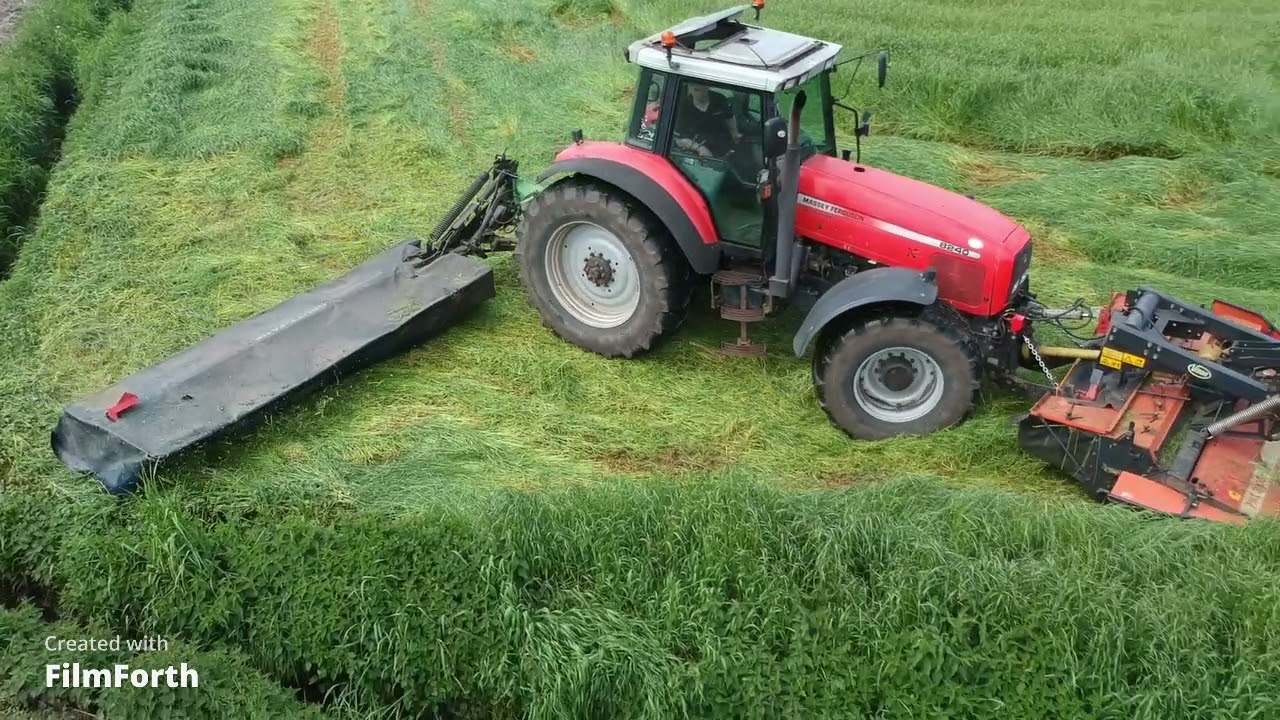 grasmaaien met mf 8240