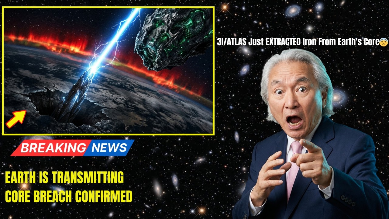 3I/ATLAS Just EXTRACTED Iron From Earth's Core — Metal Rising to Surface | Michio Kaku