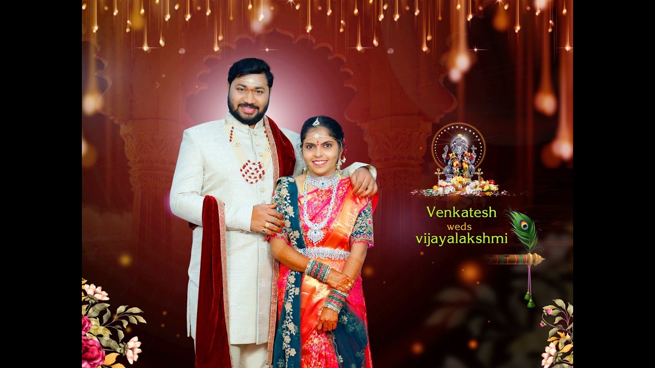 Pillela venkatesh & Vijaya Marriage Video Part-1