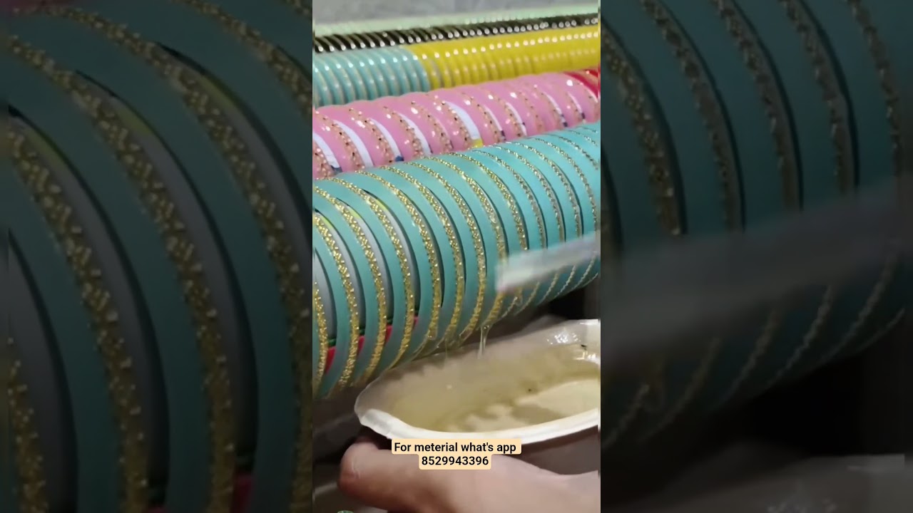 Wow 🔥 बैंगल्स चूड़ी ऐसे बनती है | Amazing Making Process 🔥✨️ 