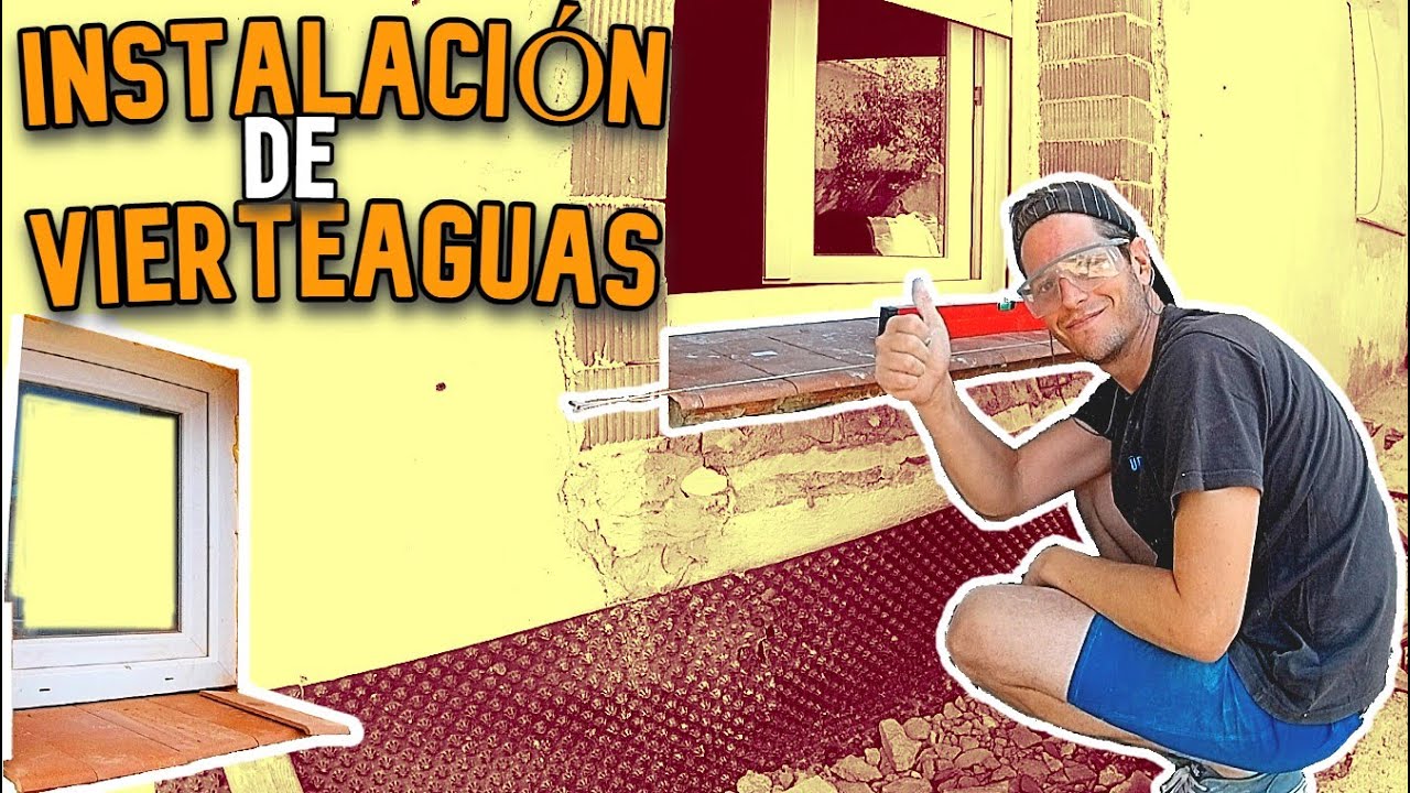 Como instalar vierteaguas en ventanas de PCV | 👌