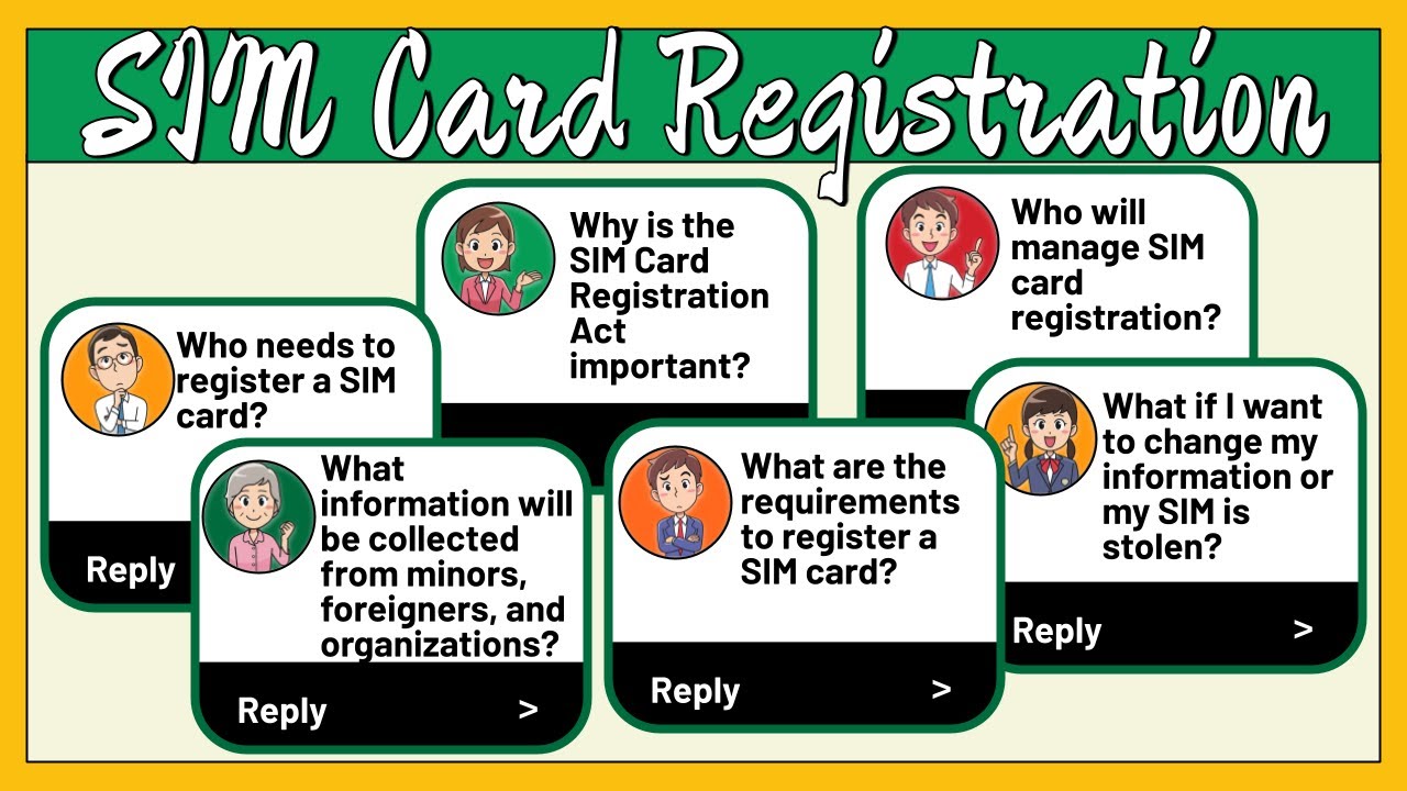 SIM Card Registration Act (R.A. No. 11934 Frequently Asked Questions)