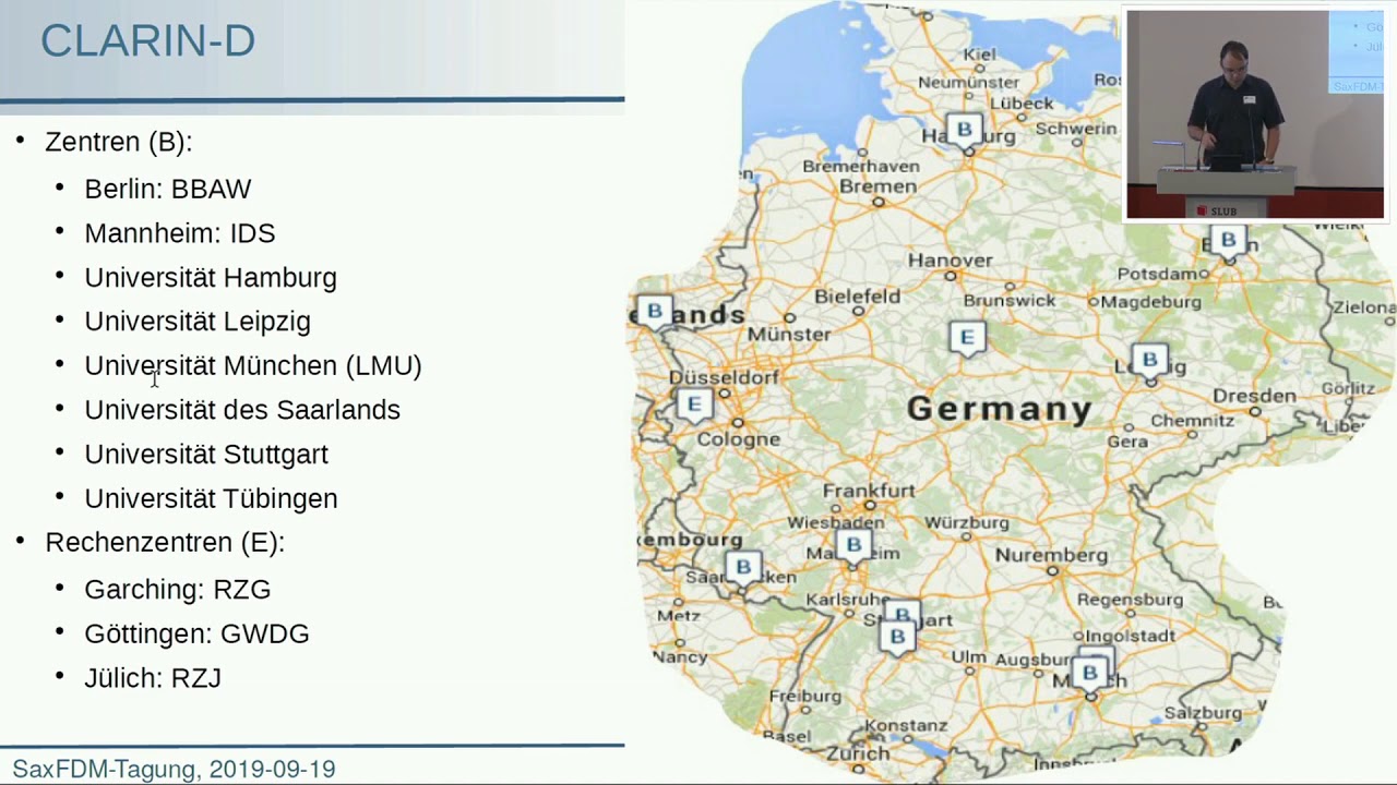 SaxFDM19 - Forschungsdatenmanagement in ClarinD