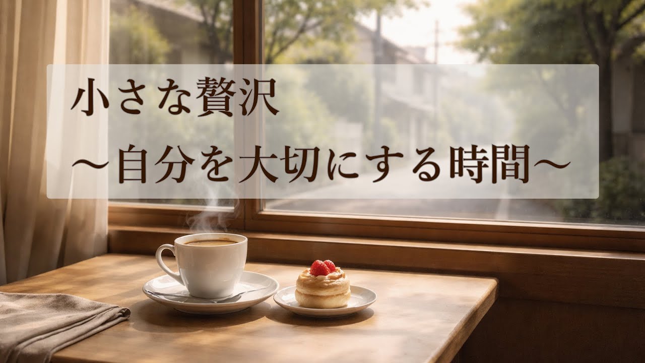 60代から始める小さな贅沢
