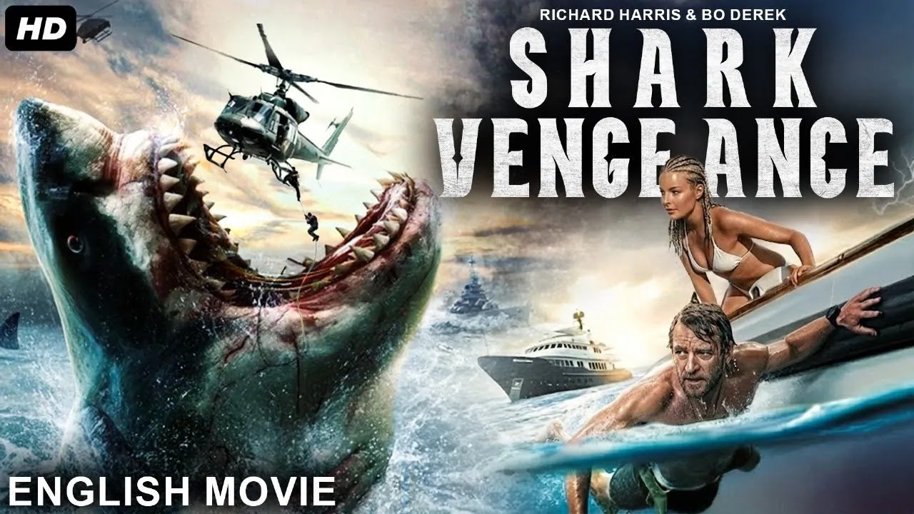 SHARK VENGEANCE - Hollywood Action Horror English Movie | Richard Harris, Bo Derek | Free Movies