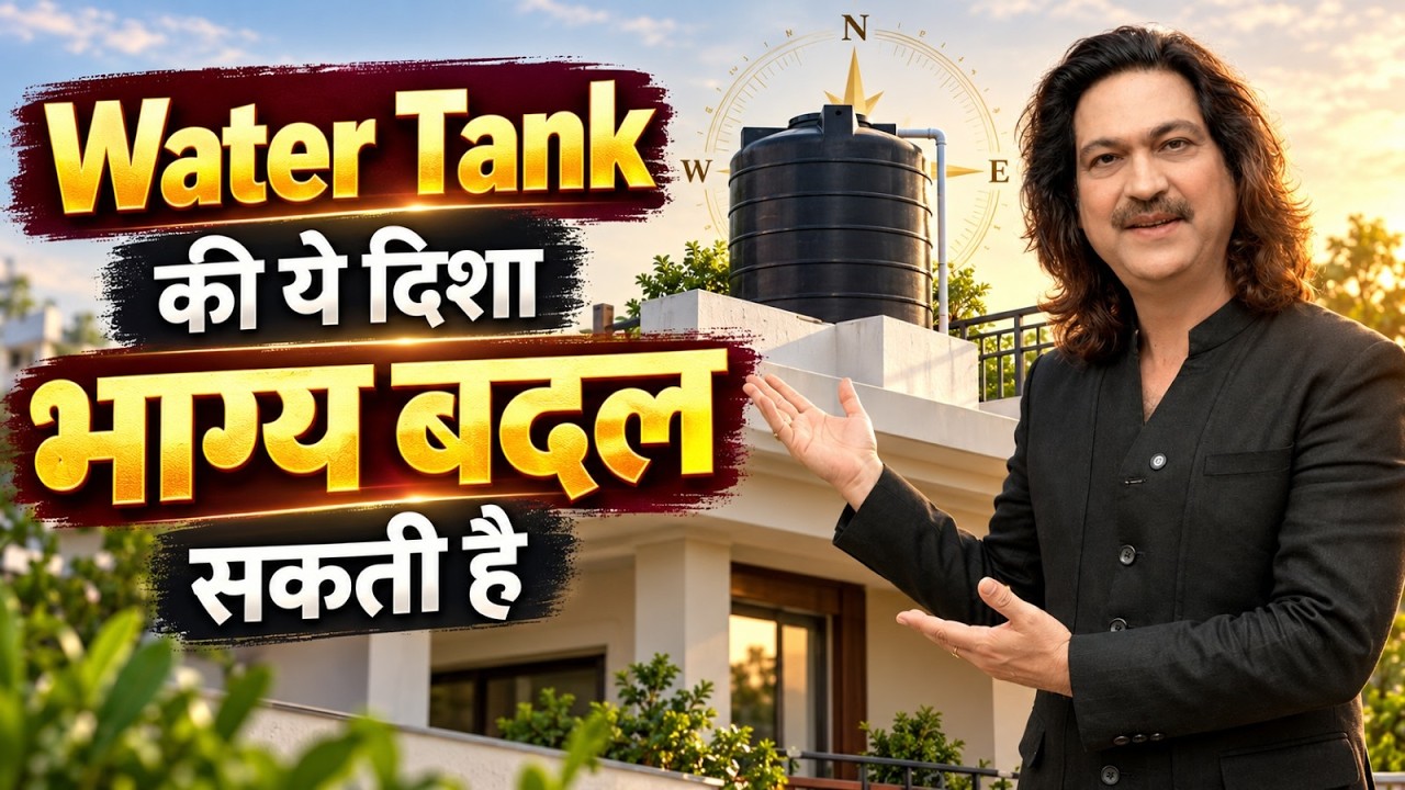 पानी टैंक का वास्तु बिना तोड़े ठीक जानिए कैसे   | Water Tank Vastu | Water Vastu | Dr Puneet Chawla