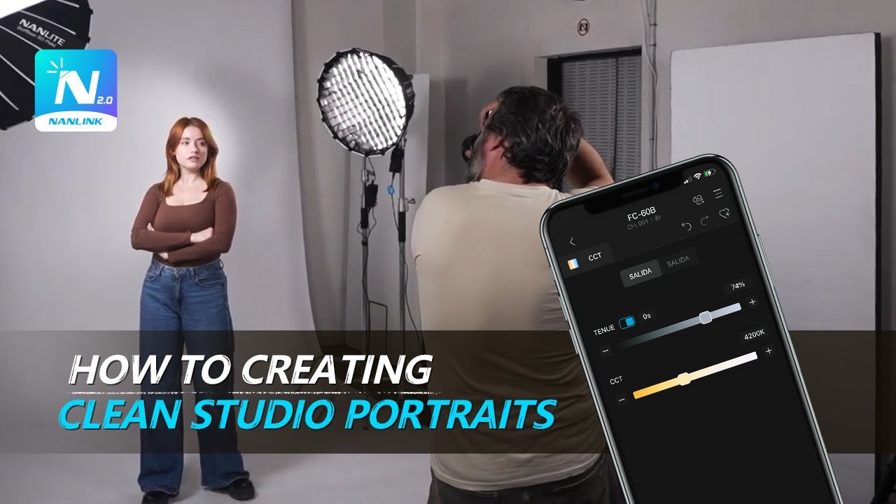 How to Creating Clean Studio Portraits| Antonio Garci
