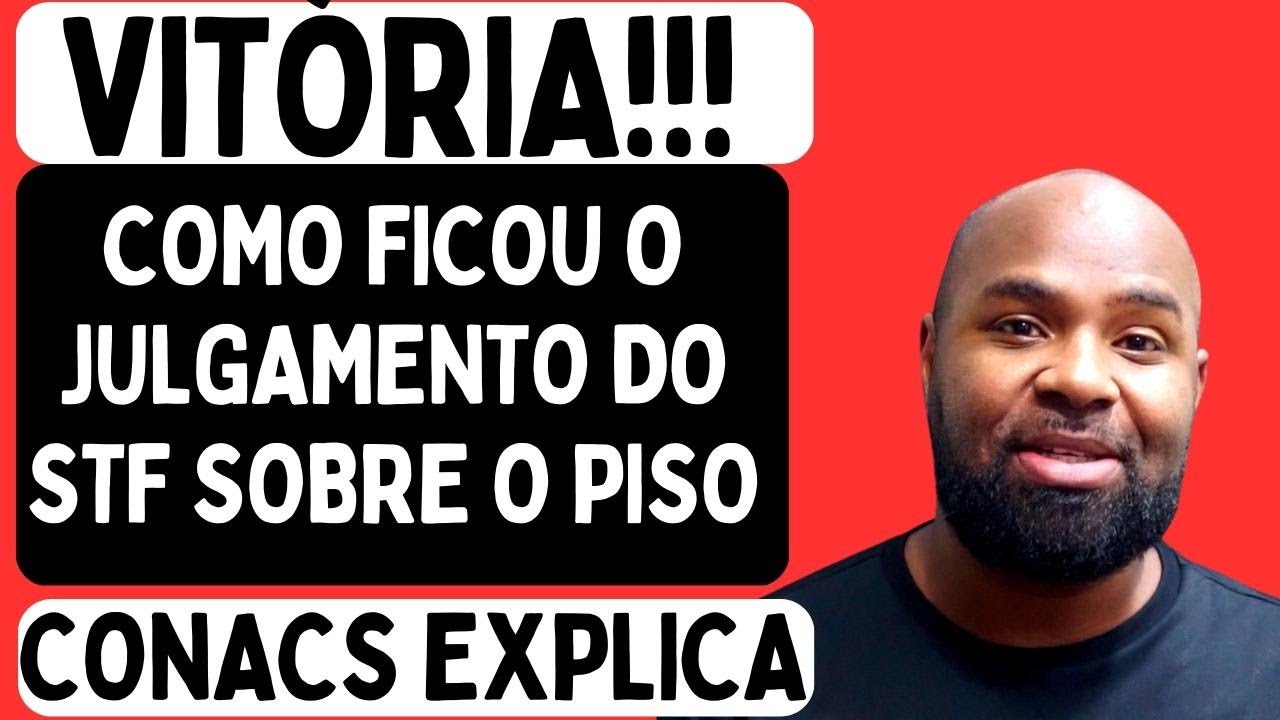 VITÓRIA dos Agentes de Saúde - Desfecho do Julgamento do Piso Salarial no STF