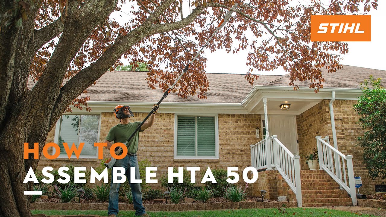 How to Assemble: HTA 50 | STIHL Tutorial