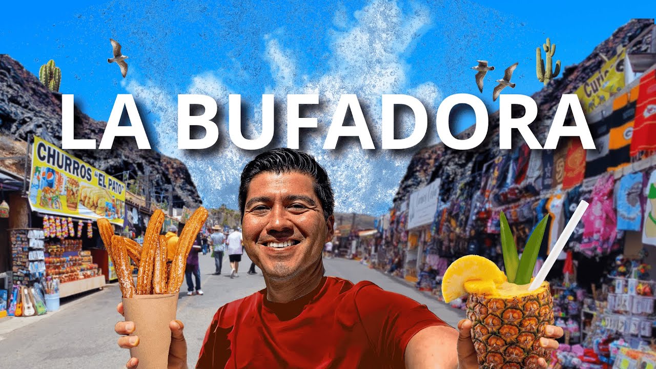 LA BUFADORA 🌊 ¡Un lugar IMPERDIBLE para visitar en ENSENADA! 🇲🇽