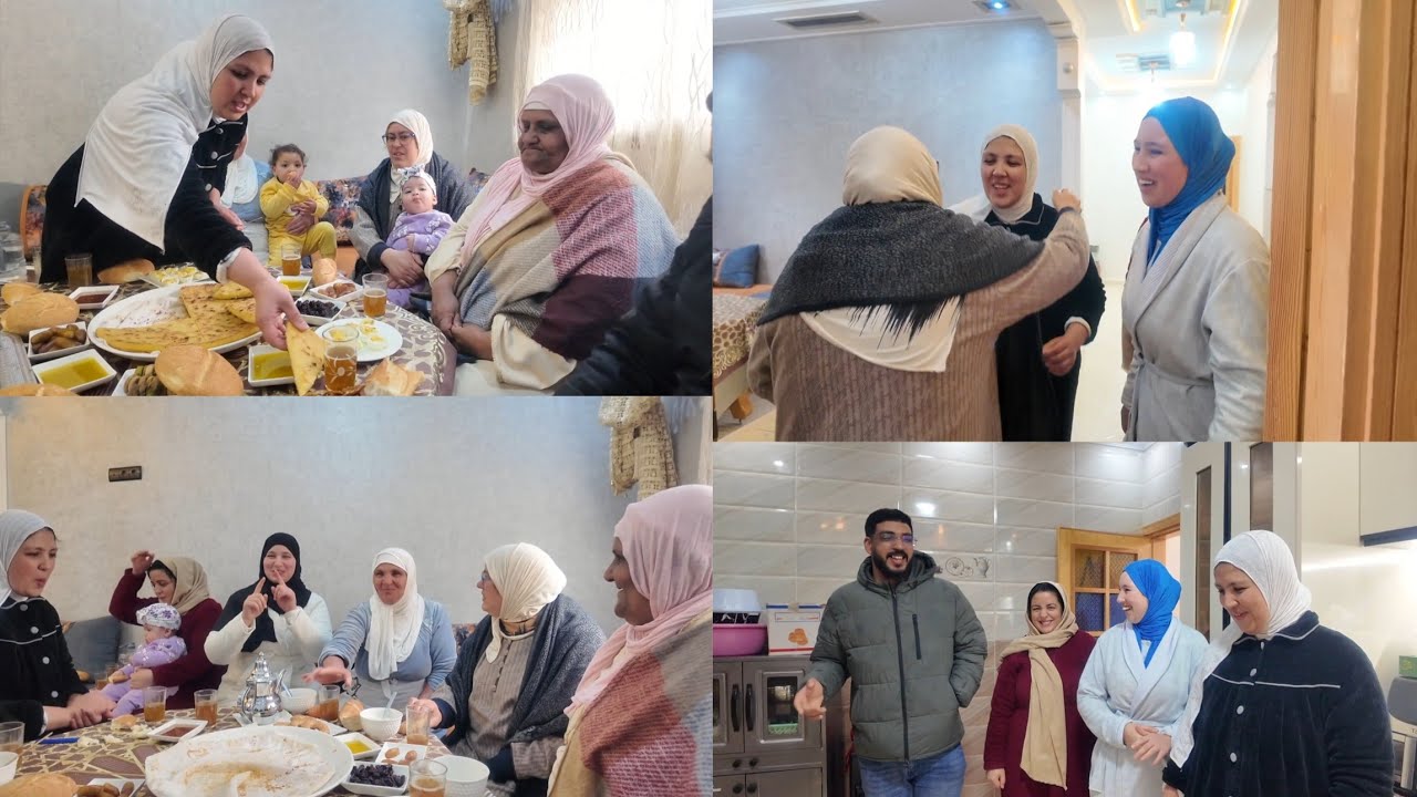 بمفاجأة خاصة قررنا نفرحو لوالدة عند محبوبة 🥳 و طارق حاضر معانا 🥰 أحسن استقبال لقينا 🤲