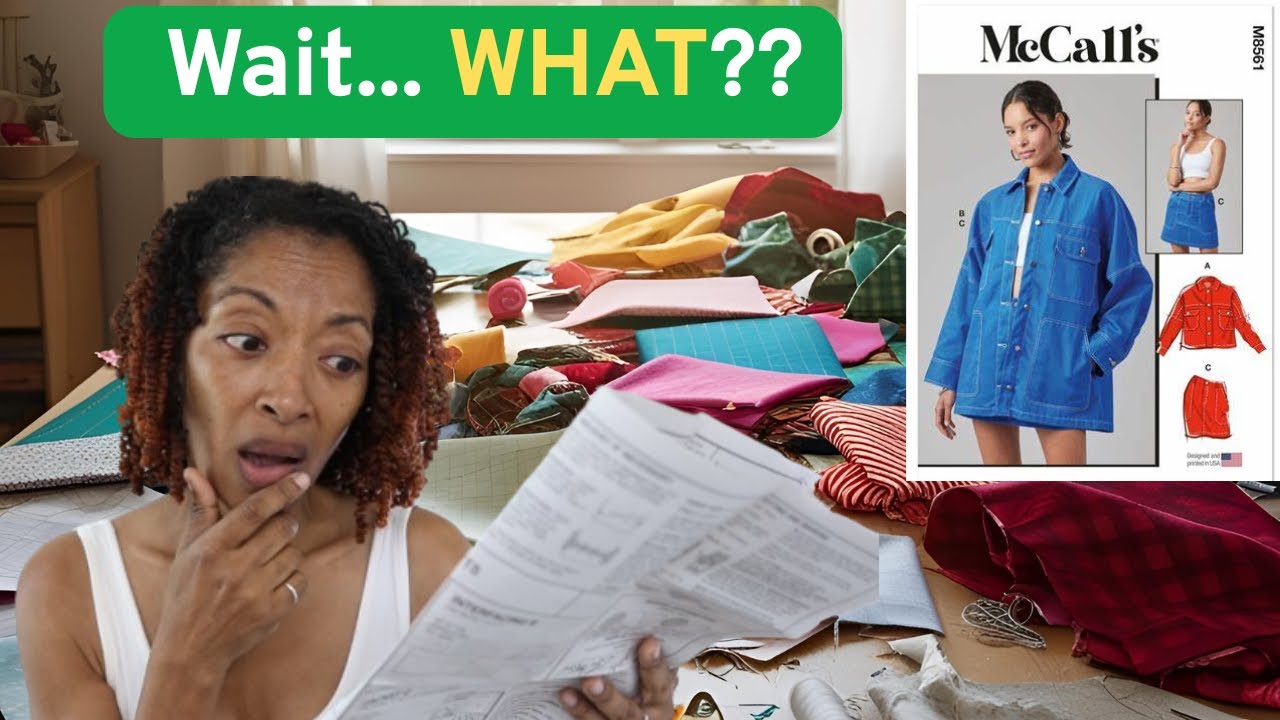 Pattern companies make mistakes too!  Here's proof. McCall's 8561