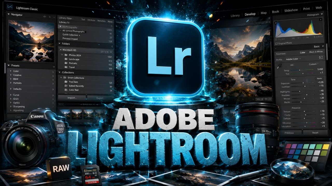 Adobe Lightroom Photo Editing Workflow 2026 | Advanced Color Grading and Retouching Techniques