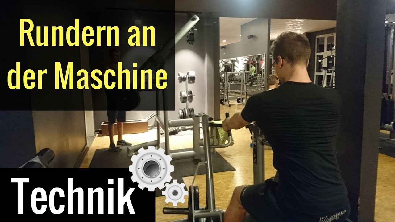 Rudern an der Maschine | Doc.Mischa