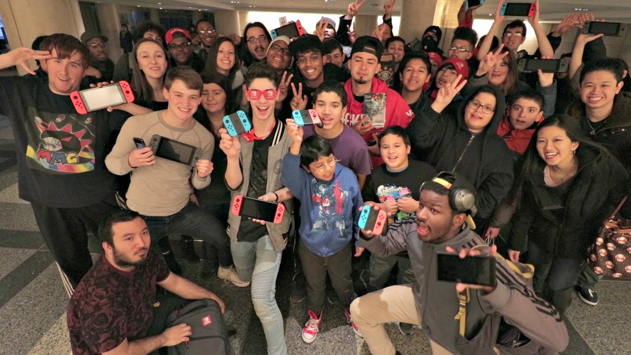 The First Ever Nintendo Switch Meet Up! (last time I saw everyone in NYC..)