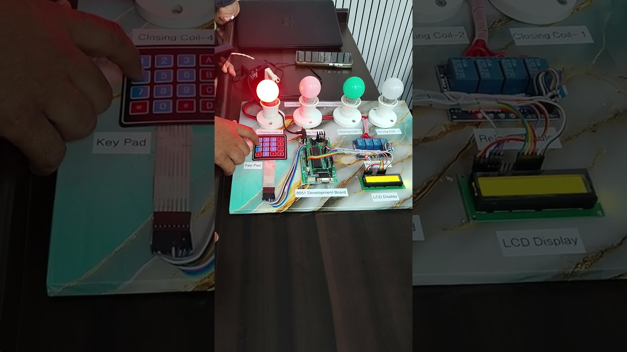 Smart Password Based Electrical Safety System 