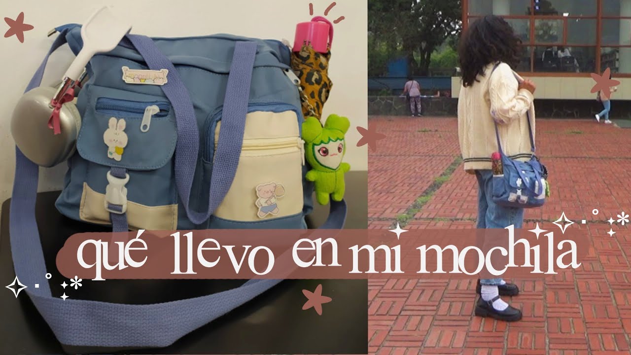 LO QUE LLEVO EN MI MOCHILA PARA LA UNIVERSIDAD ｡⁠*ﾟ⁠+♡