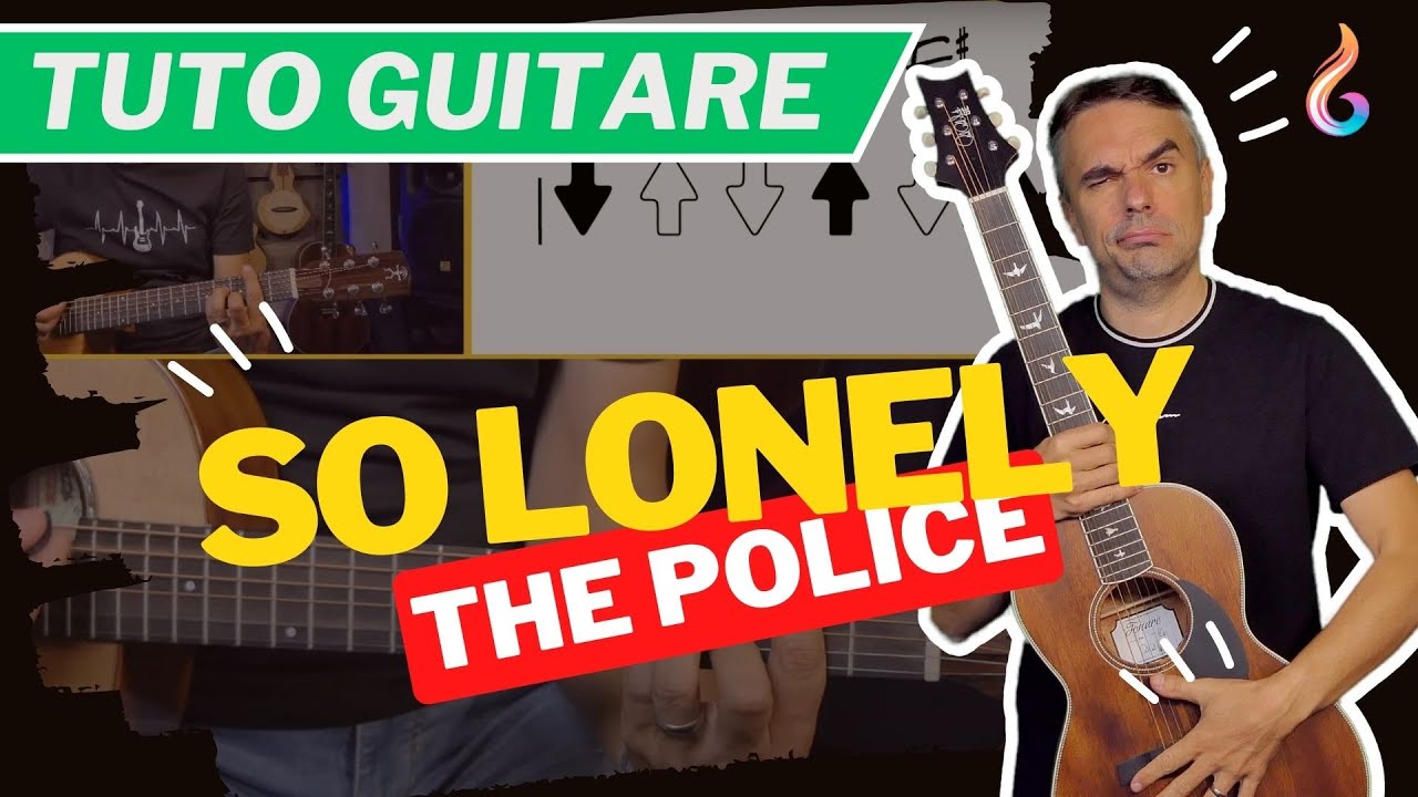 So Lonely — урок игры на гитаре The Police (полный) 🎸