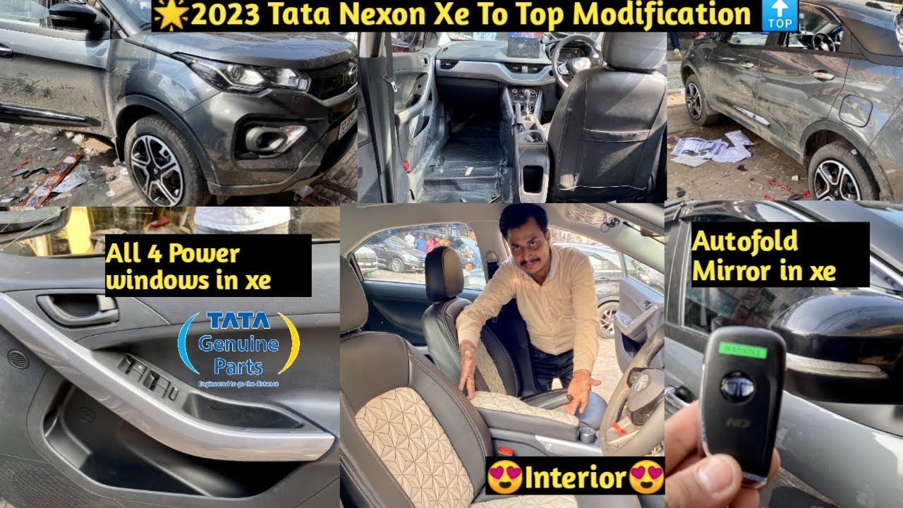 🌟2023 Tata Nexon Xe Base Model Modified🔶 Nexon Modified🔶 2023 nexon xe🔶 2023 Nexon Modification