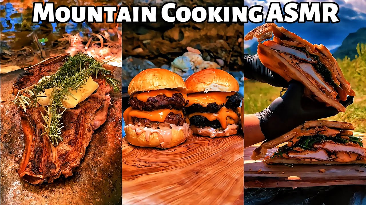 Mountain Cooking ASMR 2026 🗻 🧑‍🍳 #11 | TikTok Compilation | Outdoor Cooking