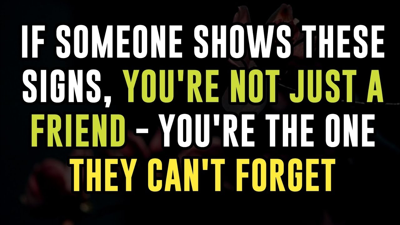 5 Subtle Signs, You're Not Just A Friend You're The One They Can't Forge  || Psychology facts