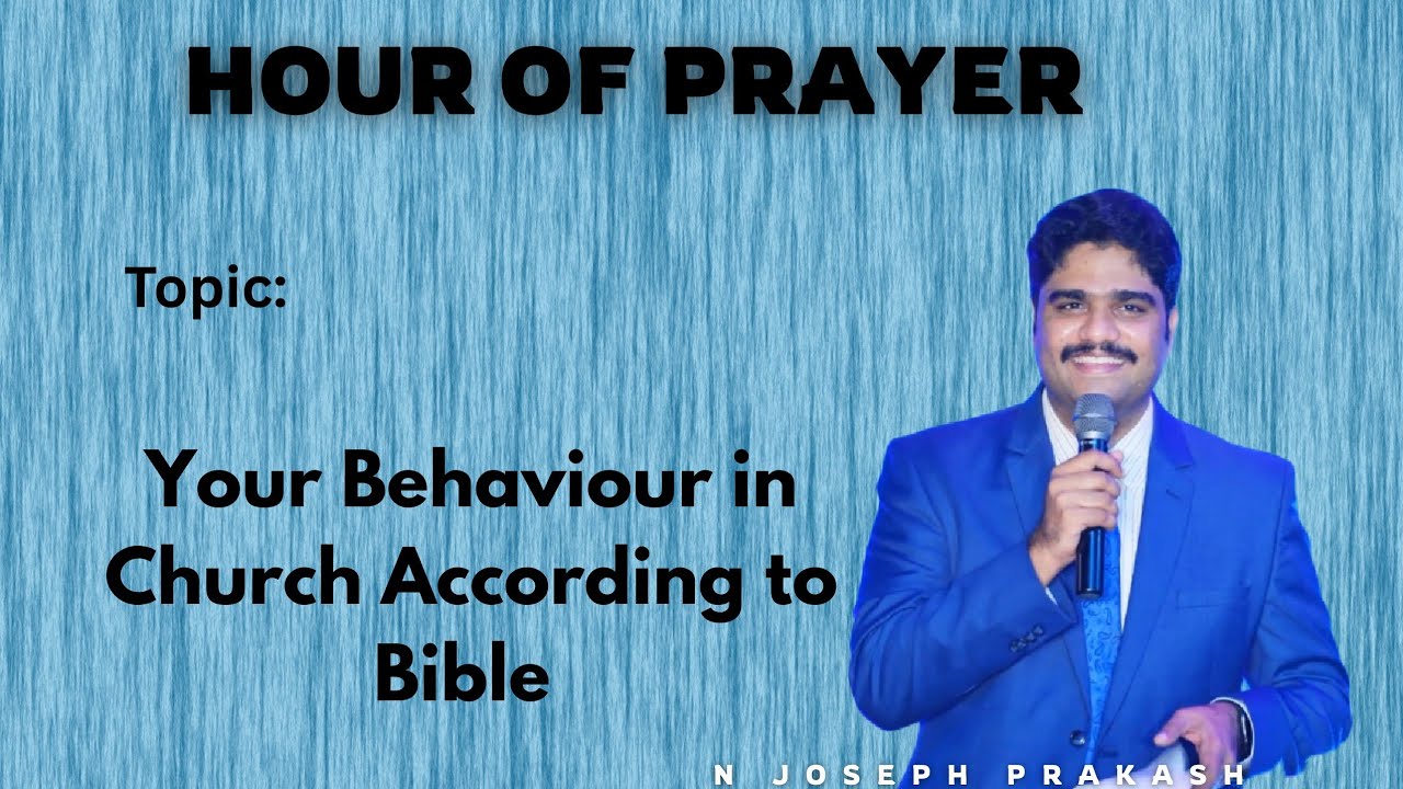 Hour Of Prayer | N Joseph Prakash |02 Febuary  2026 |