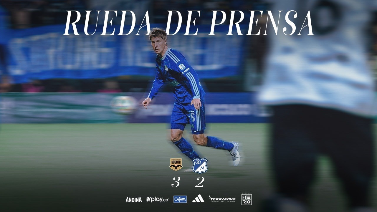 Rueda de prensa: Millonarios FC vs Internacional de Bogotá 🔵🎙